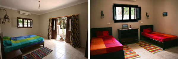 Vakantiehuis Dahab slaapkamers