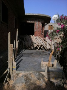 De watertank.